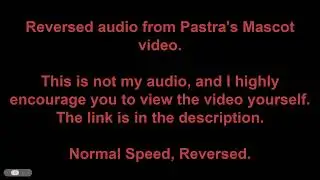 Pastra ARG Audio