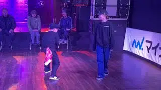 虹翔 vs LiA（DANCEALIVE  KIDS CHUGOKU CLIMAX 準決勝）