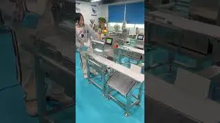 Boxed Product High Accuracy Touch Screen Conveyor Belt Check Weigher Weight Checking Weighing Scale