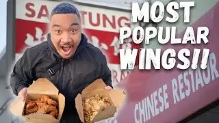 EATING SAN FRANCISCO'S FAMOUS CHICKEN WINGS!!