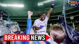 Joe Carter&rsquo;s Iconic World Series Moment Set in Stone at Rogers Centre