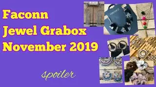 Faconn Jewel Grabox November 2019, what's in the box, subscription box2019|| StylONIKA ||