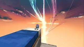 minecraft kimi no nawa HD custom sky (and bed... very cute)