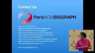 ACM SIGGRAPH Chapters Fast Forward - Paris (SIGGRAPH 2015 )