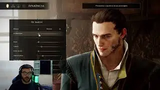 Vendo como &eacute; o jogo Greed Fall. S&oacute; o in&iacute;cio mesmo.
