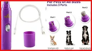 Quality product -  Electric Dog Nail Grinder by Hertzko &ndash; Painless Nail Tool for Puppies, Small Medi