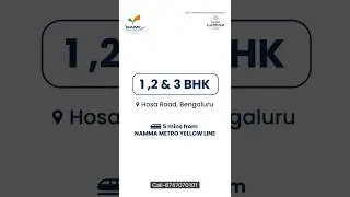 Ramky Lumina in Hosur Road | ☎️ 8747070101 | Propertykart #bangalorerealestate #flatsforsale #flats