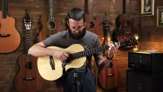 Kevin Ryan Abbey Grand Parlor - Engelmann Spruce & Brazilian Rosewood #981