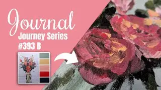 Art Journal Page Inspired by Sarah Renae Clark Color Card 393: Part II