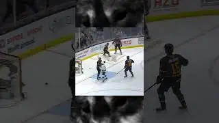Spencer Martin STANDS HIS GROUND in collision with Cleveland Monsters