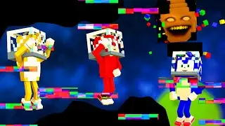 FNF Corrupted &ldquo;SLICED&rdquo; But Everyone Sings It | Annoying Orange x Sonic.Exe