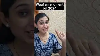 What is waqf#amendmendbill#waqfproperties#familylaws#indianlaw #news #law #clat2025 #judiciary