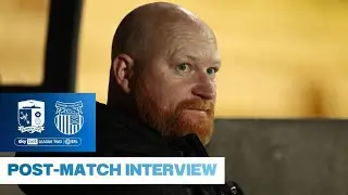 Andy Whing Post-Match: Grimsby Town (H)