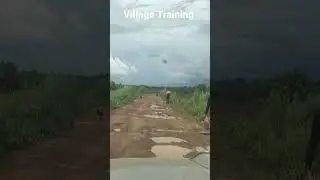 Rural village football training