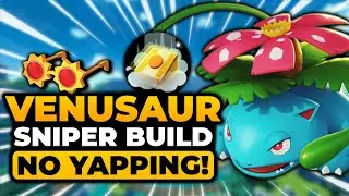 Pokemon Unite Sniper Build Venusaur (ULTIMATE GUIDE) NO Yapping, Everything You Need To Know!