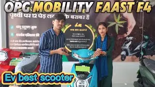 OPG Mobility Faast F4 &ndash; Smart, Efficient & Eco-Friendly Electric Scooter 