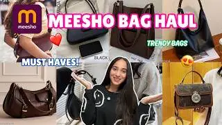 MEESHO BAG HAUL | TRENDY BAGS | AFFORDABLE BAGS | MEESHO FINDS | HONEST REVIEW❤️✨