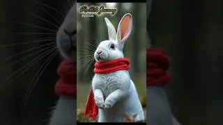 Rabbit saves the life from the other animal in the forest 😱🔥 #RabbitRescue #AnimalRescue #CuteAnimal