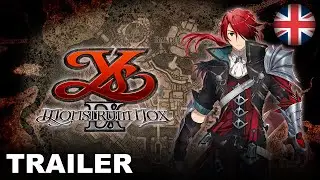 Ys IX: Monstrum Nox - Combat Trailer (PS4, Nintendo Switch, PC) (EU - English)