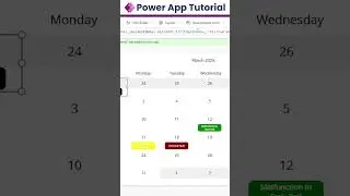 Display SharePoint List Records in a Power Apps Calendar (In Minutes!)