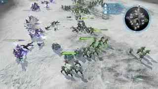 100 Marines VS 100 Grunts who will win? (Halo wars definitive edition)