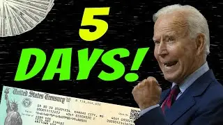 WOW 5 Days! 4th Stimulus Check Update & Infrastructure Package | Stimulus Payments & Masks July 21
