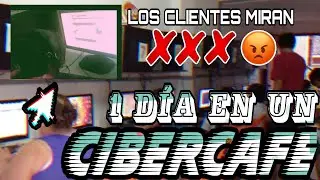 COMO ES TRABAJAR EN UN CAFÉ INTERNET | 1 DÍA EN UN CIBERCAFE