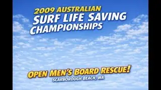 2009 Australian Surf Lifesaving Championships - Open Men's Board Rescue Final