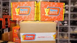 Opening 4 MYSTERY GRAIL Funko Pop Mystery Boxes - BLACKLIGHT GRAIL EDITION