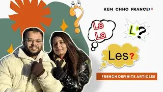 Easy trick to speak “THE” in French 🇫🇷 |Tips & Tricks| #kemchhofrance #learnfrench #gujju #france