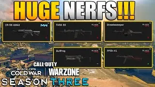 SMG Meta Back in Warzone | Huge Nerfs to Mobility, AMAX, FARA, Streetsweeper, and More