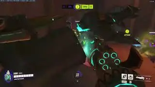 Kinetic Grasp is great to eat bastion | Overwatch 2