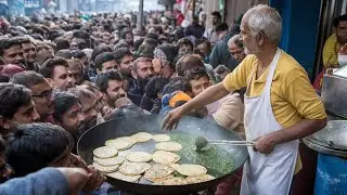Indian Style Cheapest Desi Saag Paratha | 70 Rs For Best Aloo Saag Paratha in Punjab | Cheap Nashta