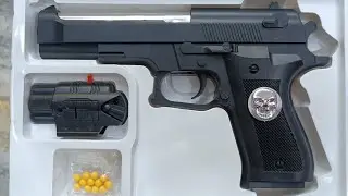 Airsoft Gun unboxing || BB bullet gun 🔫 unboxing and testing || soft Bullet Gun @toys_age