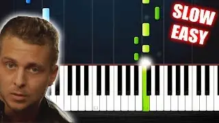 One Republic - Apologize - SLOW EASY Piano Tutorial by PlutaX