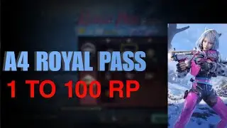 A4 Royal Pass 1 To 100 Rp Rewards 🥶 | tier rewards | Pubg Mobile | Faisal Gaming Yt
