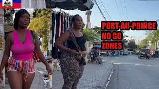 REAL STREETS OF HAITI PORT-AU-PRINCE STREETS NO GO ZONE CHANN MAS DANGER ⚠️ 