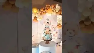 #TwinTwinsation #CakeGoals #HotAirBalloonCake #cake  #CakeSetupDiaries #BakingMemories #CakeJourney