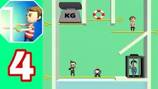 Pin Rescue - Gameplay Walkthrough Part 4 Levels 136-175 (iOS, Android)
