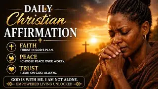Daily Christian Affirmations for Faith, Peace & Trust in God | Morning Prayer 2025