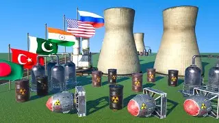 Uranium Rich Countries 2025 | 3D Comparison