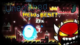 Unearthed By YakobNugget (EXTREME Demon) 1st progress [Geometry Dash]