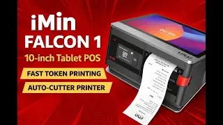 Restaurant Billing Software Demo | CineVa on iMin Android Tablet POS | Roftr