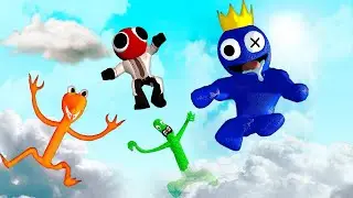 Rainbow Friends: Ragdoll Epic Jumps & Falls - GMOD ep.64
