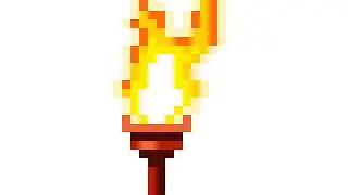 Pixel Art Animation SpeedPaint #2 - Flame Torch