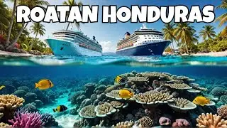 Norwegian Breakaway Cruise Ship Day in Roatan Honduras Port, Snorkeling and Sail Excursion | Day 3