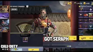 GOT SERAPH RED ORCHID IN STRONG BOX CODM S2 2024 COD MOBILE SEASON 2