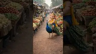 Baal Ganpatiji Saves a Peacock &ndash; Heart Touching Story ❤️| lipstick wala #shorts #baalganesh #cartoon
