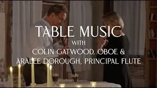 Mozart Table Music with Aralee Dorough and Colin Gatwood