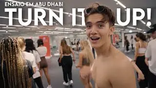 Now United Ensaiando &ldquo;Turn It Up&rdquo; Em Abu Dhabi, Com Kyle! (LEGENDADO PT-BR)